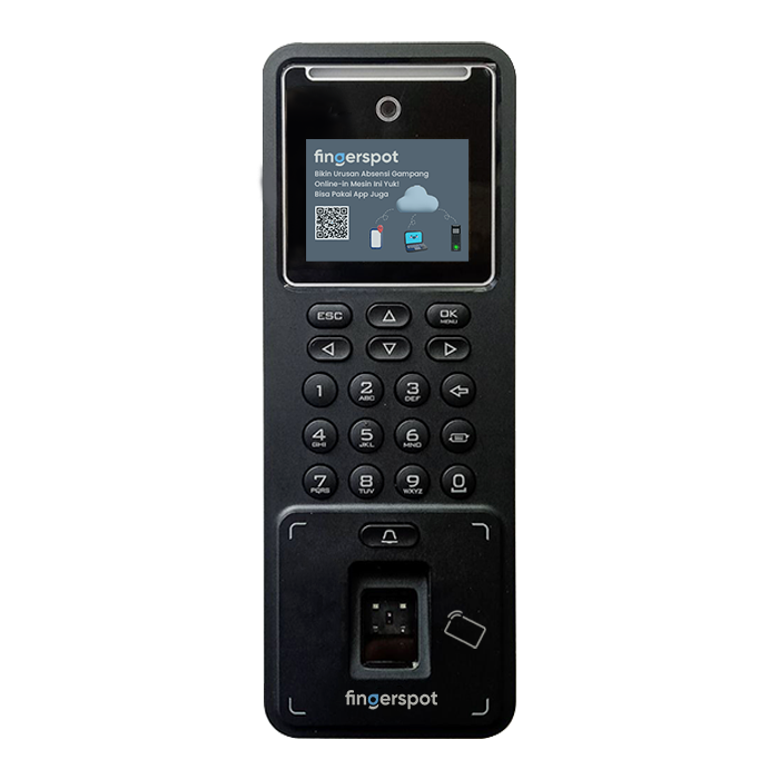 Mesin absensi fingerspot vivo w-2421m
