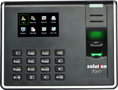 Mesin absensi solution P-207