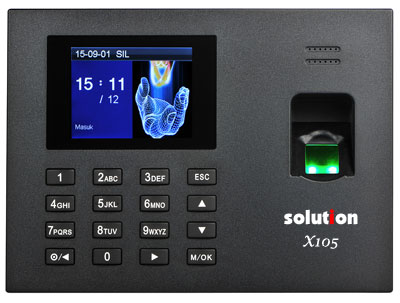 Mesin absensi solution x-105
